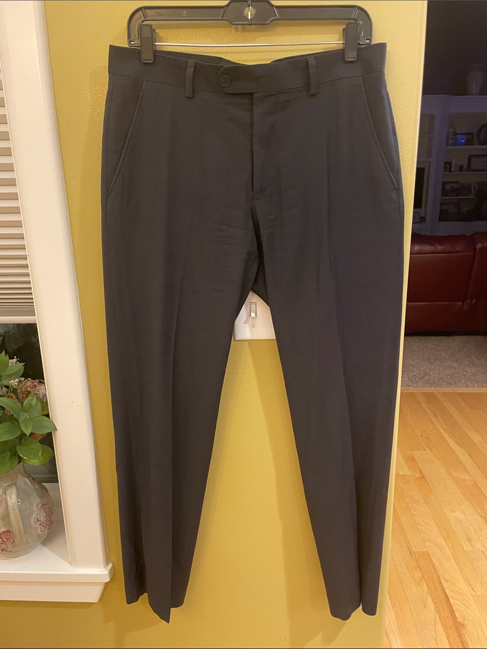 EUC Perry Ellis Men's Black Dress Pants